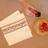 Calico White Napkin (Set of 6) - ellementry